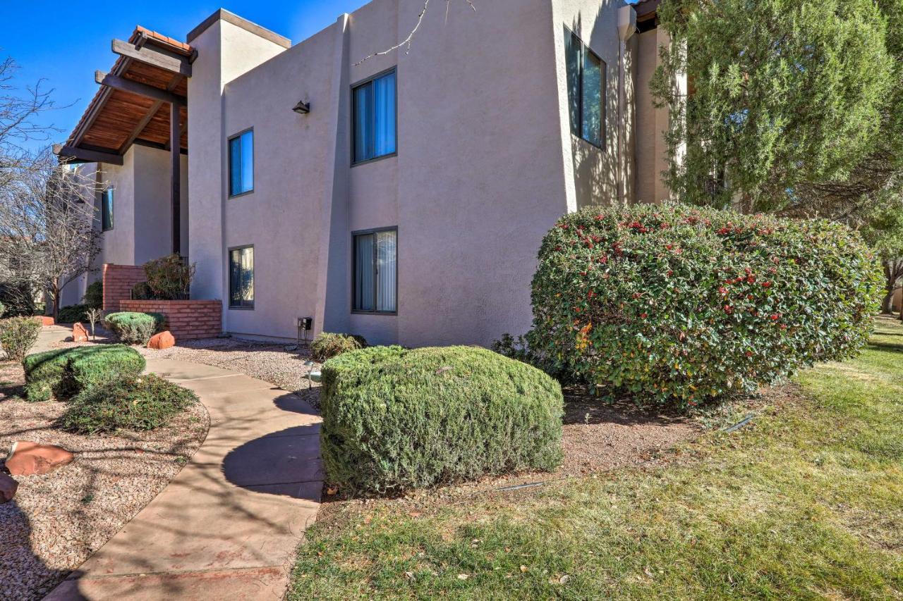 Sedona Condo Mtn Views, Balcony And Hot Tub Access エクステリア 写真