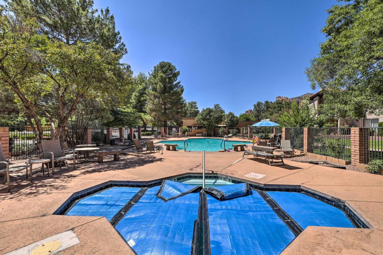 Sedona Condo Mtn Views, Balcony And Hot Tub Access エクステリア 写真