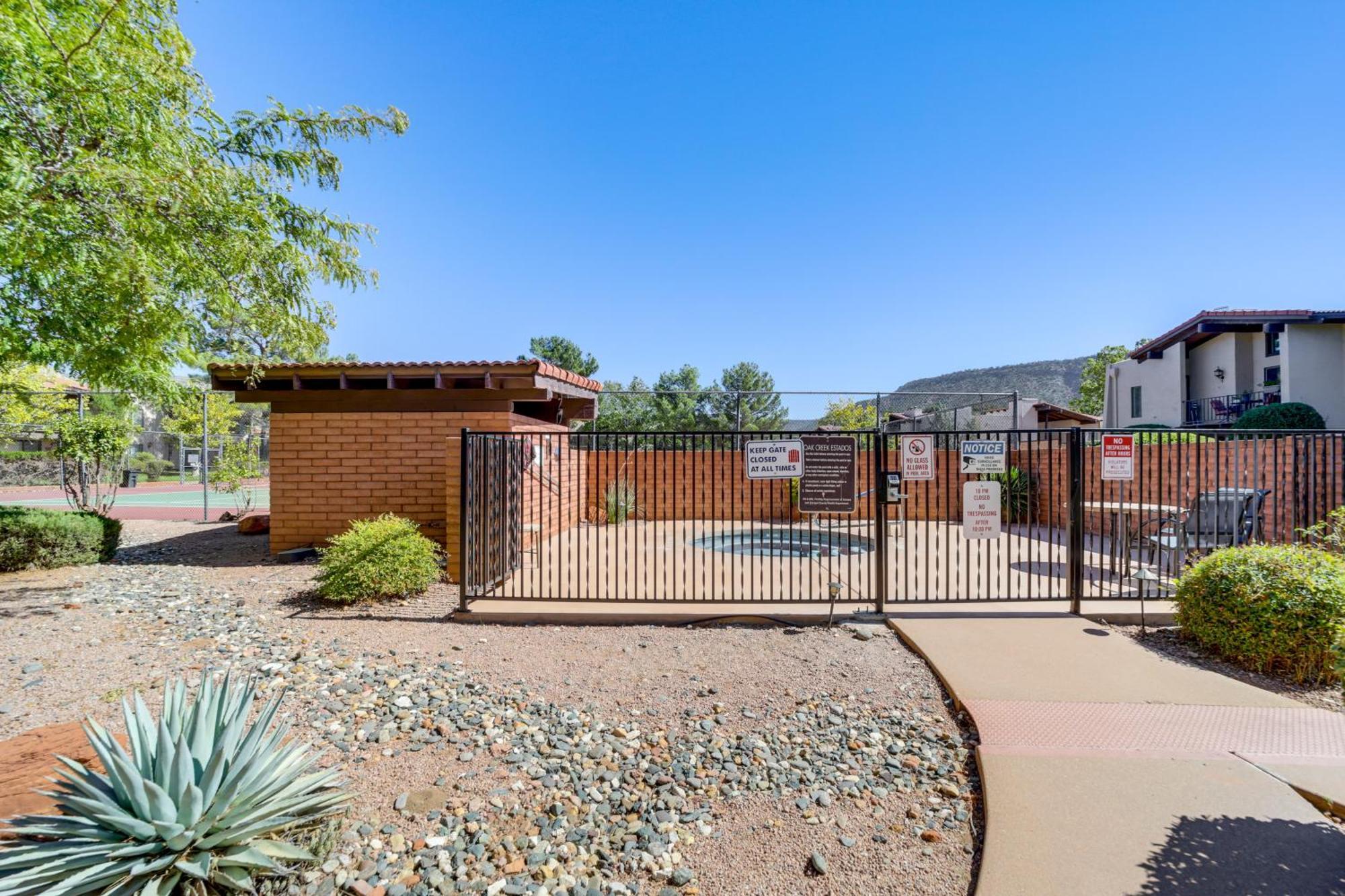 Sedona Condo Mtn Views, Balcony And Hot Tub Access エクステリア 写真